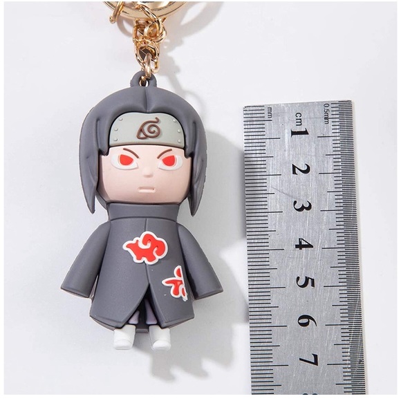 Naruto anime Figure Keychain, (Gray-Itachi Uchiha) - Picture 5 of 6